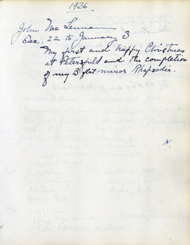 Petersfield Guestbook